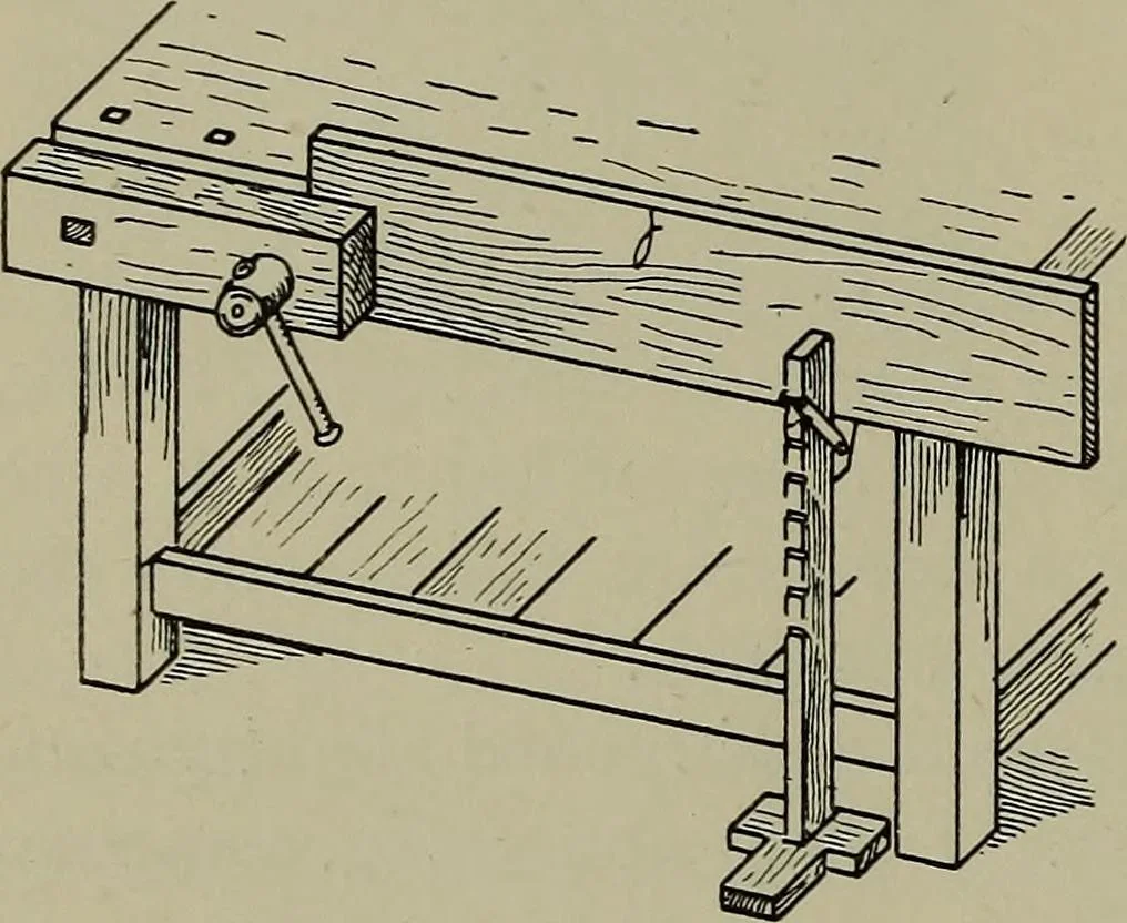 An illustration from Modern cabinetwork, furniture & fitments; an account of the theory & practice in the production of all kinds of cabinetwork & furniture, with chapters on the growth and progress of design and construction;, 1910, leaf 119