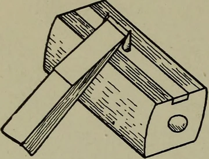 An illustration from Modern cabinetwork, furniture & fitments; an account of the theory & practice in the production of all kinds of cabinetwork & furniture, with chapters on the growth and progress of design and construction;, 1910, leaf 123