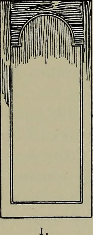 An illustration from Modern cabinetwork, furniture & fitments; an account of the theory & practice in the production of all kinds of cabinetwork & furniture, with chapters on the growth and progress of design and construction;, 1910, leaf 137