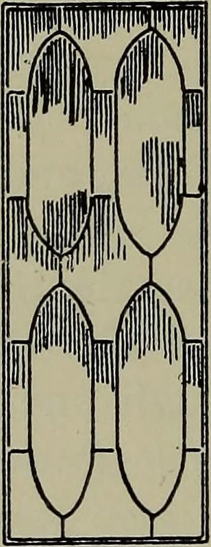 An illustration from Modern cabinetwork, furniture & fitments; an account of the theory & practice in the production of all kinds of cabinetwork & furniture, with chapters on the growth and progress of design and construction;, 1910, leaf 137