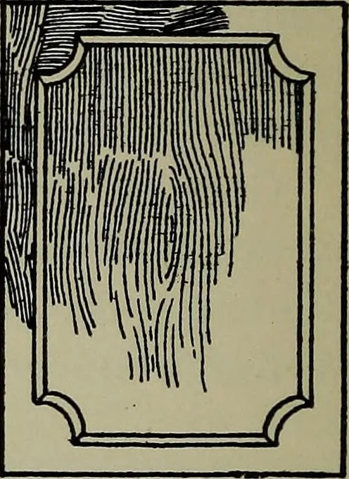 An illustration from Modern cabinetwork, furniture & fitments; an account of the theory & practice in the production of all kinds of cabinetwork & furniture, with chapters on the growth and progress of design and construction;, 1910, leaf 137