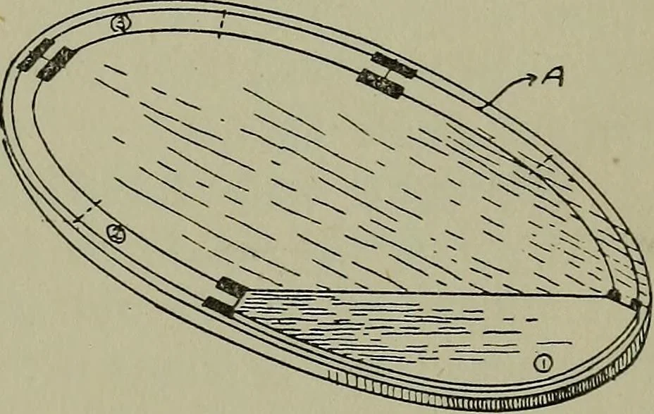 An illustration from Modern cabinetwork, furniture & fitments; an account of the theory & practice in the production of all kinds of cabinetwork & furniture, with chapters on the growth and progress of design and construction;, 1910, leaf 142