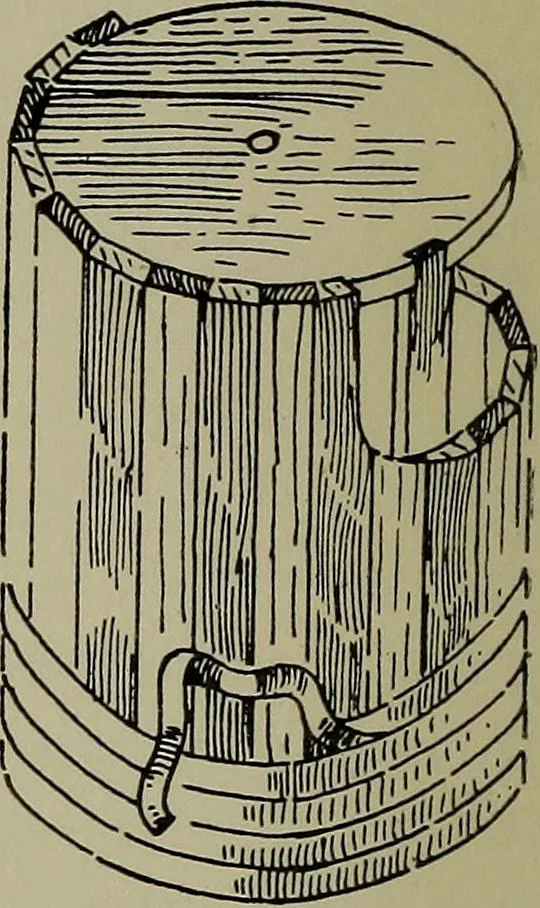 An illustration from Modern cabinetwork, furniture & fitments; an account of the theory & practice in the production of all kinds of cabinetwork & furniture, with chapters on the growth and progress of design and construction;, 1910, leaf 143