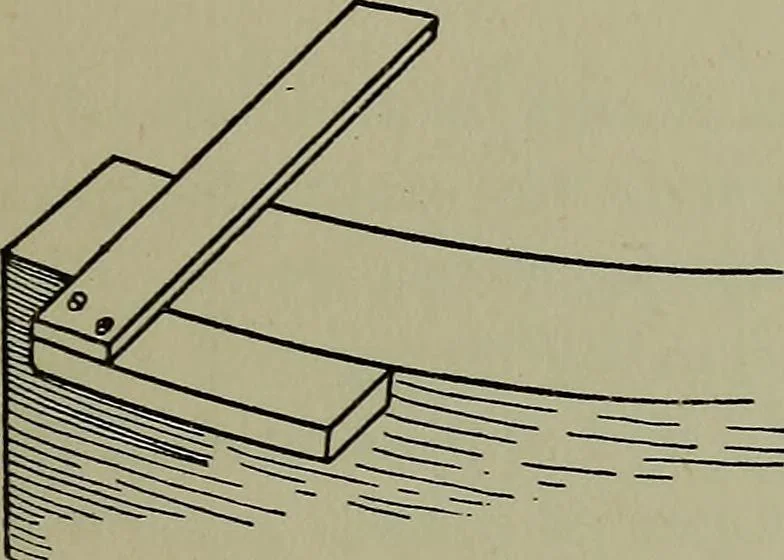 An illustration from Modern cabinetwork, furniture & fitments; an account of the theory & practice in the production of all kinds of cabinetwork & furniture, with chapters on the growth and progress of design and construction;, 1910, leaf 146