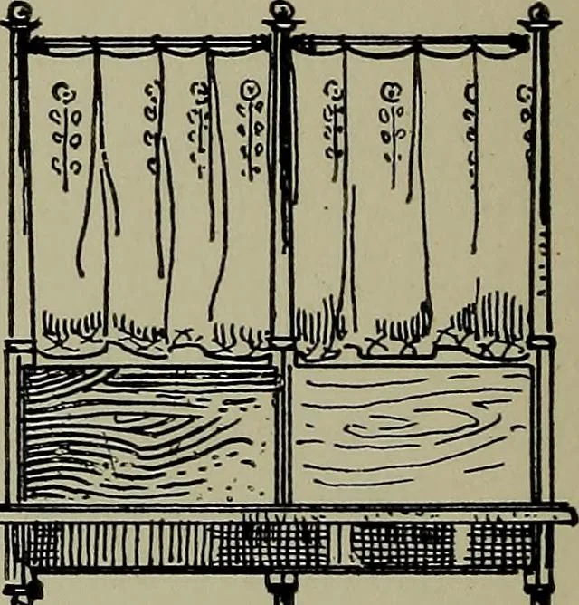 An illustration from Modern cabinetwork, furniture & fitments; an account of the theory & practice in the production of all kinds of cabinetwork & furniture, with chapters on the growth and progress of design and construction;, 1910, leaf 175