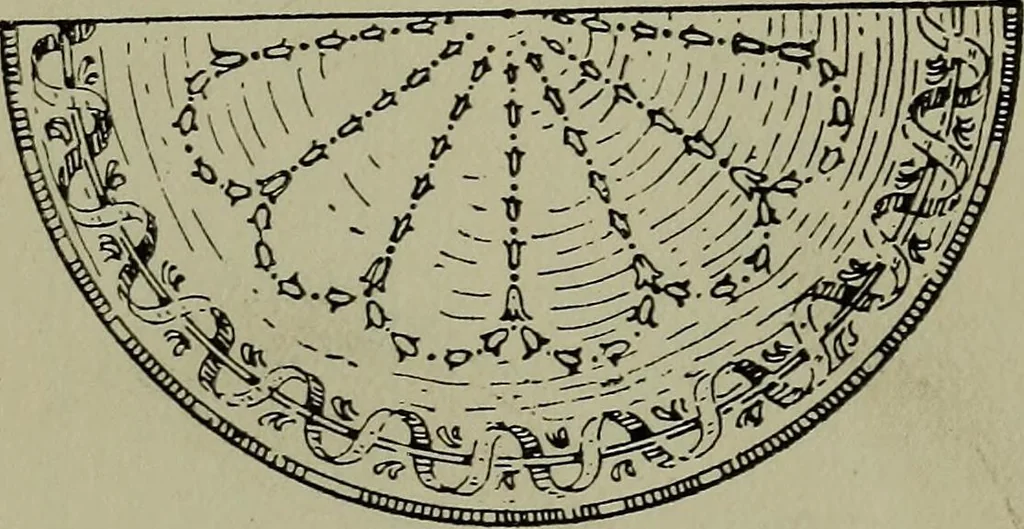 An illustration from Modern cabinetwork, furniture & fitments; an account of the theory & practice in the production of all kinds of cabinetwork & furniture, with chapters on the growth and progress of design and construction;, 1910, leaf 198