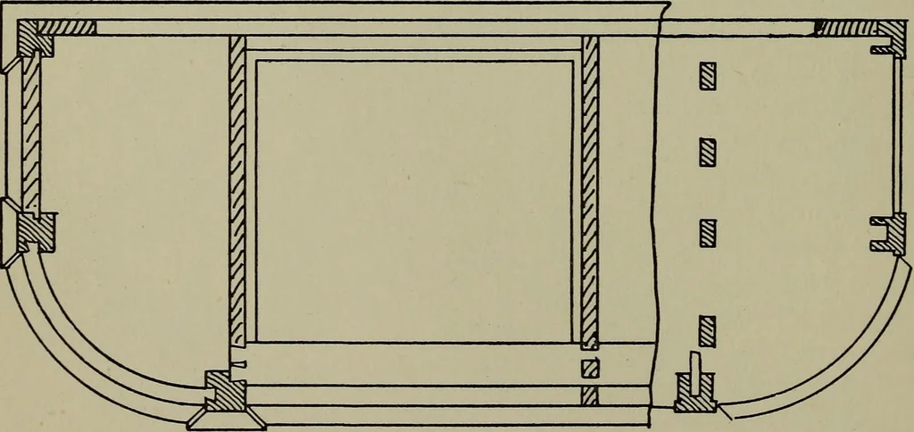 An illustration from Modern cabinetwork, furniture & fitments; an account of the theory & practice in the production of all kinds of cabinetwork & furniture, with chapters on the growth and progress of design and construction;, 1910, leaf 219
