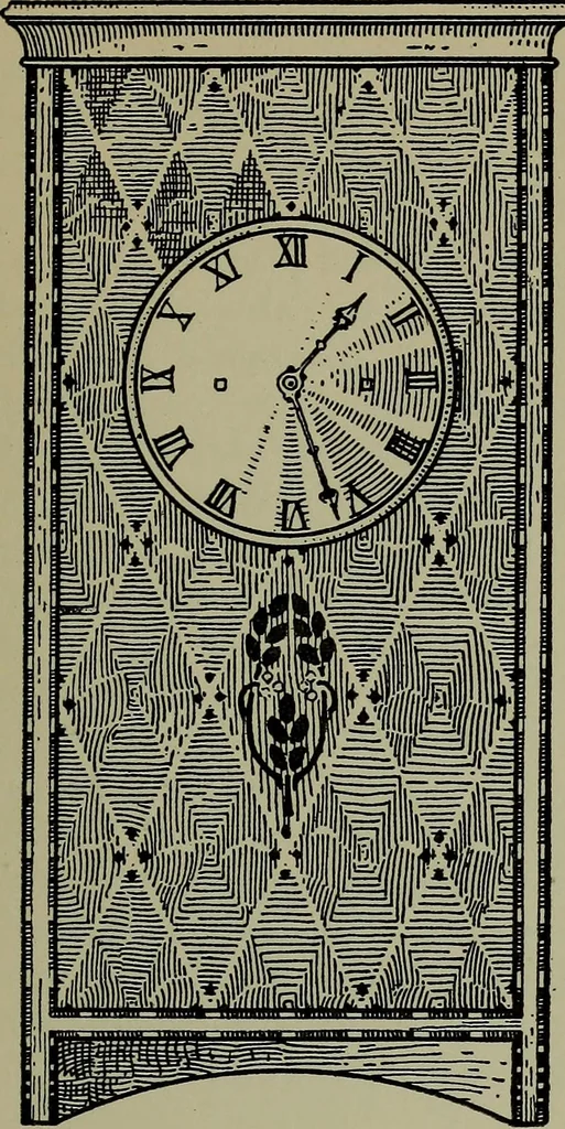 An illustration from Modern cabinetwork, furniture & fitments; an account of the theory & practice in the production of all kinds of cabinetwork & furniture, with chapters on the growth and progress of design and construction;, 1910, leaf 256