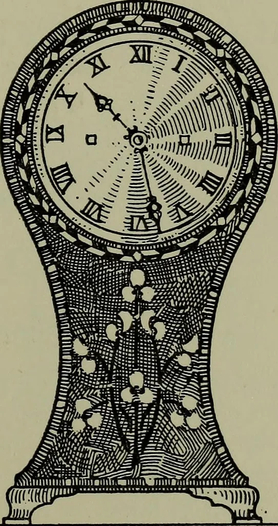 An illustration from Modern cabinetwork, furniture & fitments; an account of the theory & practice in the production of all kinds of cabinetwork & furniture, with chapters on the growth and progress of design and construction;, 1910, leaf 256