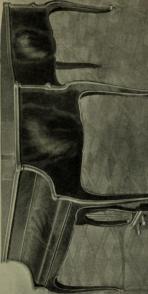 An illustration from Modern cabinetwork, furniture & fitments; an account of the theory & practice in the production of all kinds of cabinetwork & furniture, with chapters on the growth and progress of design and construction;, 1910, leaf 262