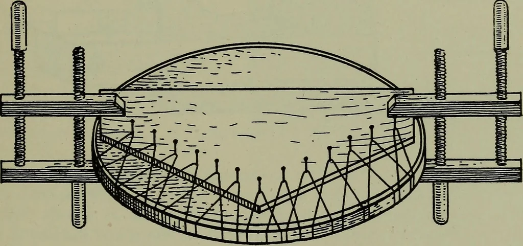 An illustration from Modern cabinetwork, furniture & fitments; an account of the theory & practice in the production of all kinds of cabinetwork & furniture, with chapters on the growth and progress of design and construction;, 1910, leaf 290