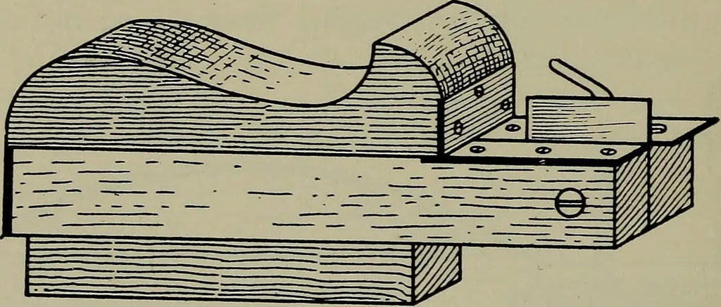 An illustration from Modern cabinetwork, furniture & fitments; an account of the theory & practice in the production of all kinds of cabinetwork & furniture, with chapters on the growth and progress of design and construction;, 1910, leaf 291