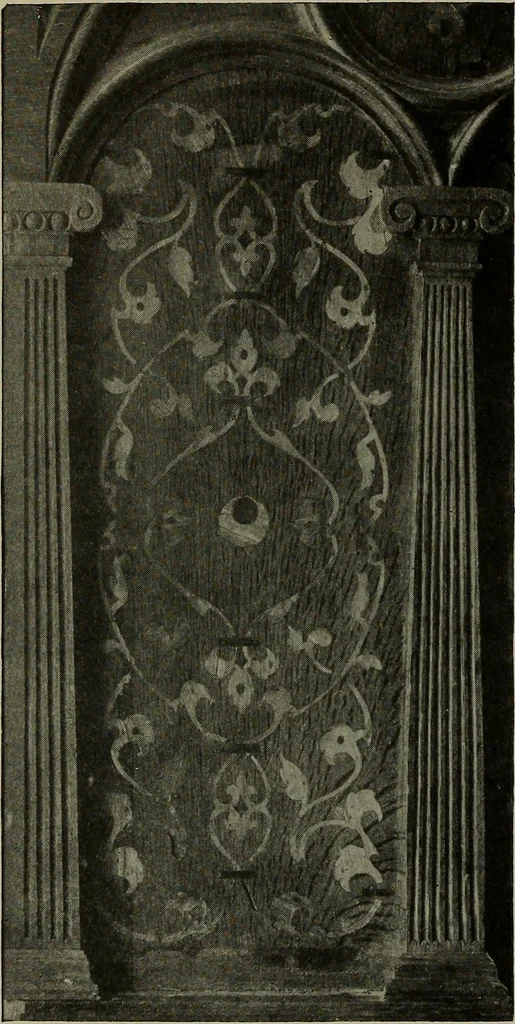An illustration from Modern cabinetwork, furniture & fitments; an account of the theory & practice in the production of all kinds of cabinetwork & furniture, with chapters on the growth and progress of design and construction;, 1910, leaf 293