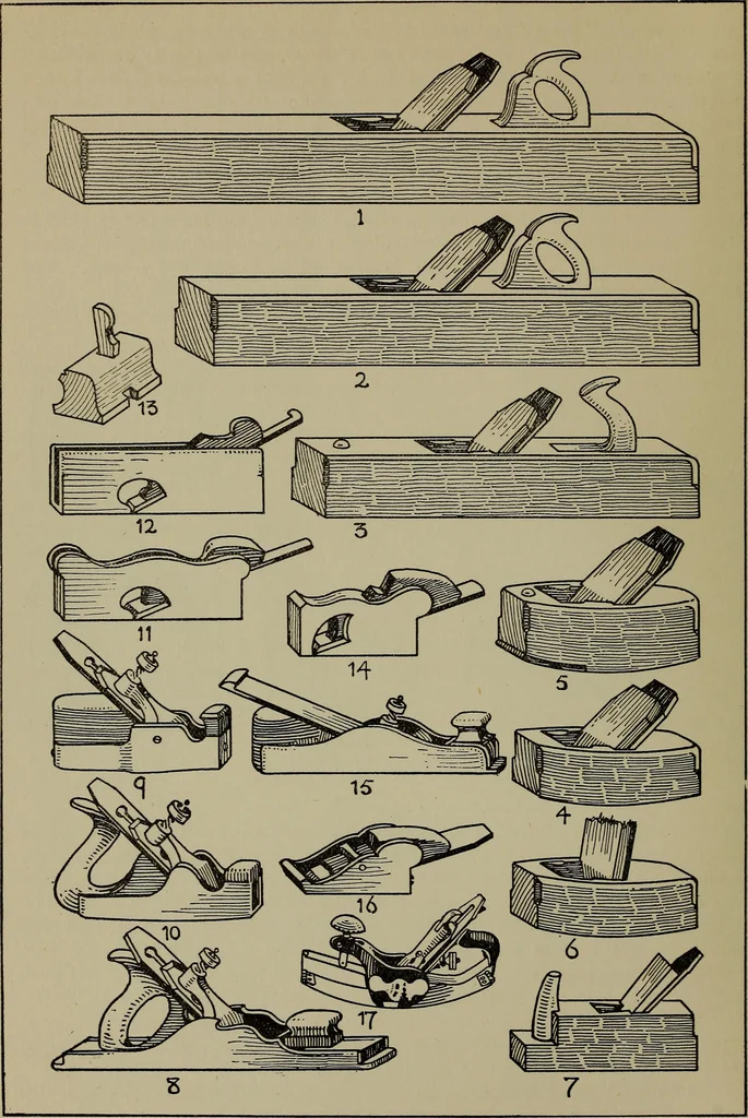 An illustration from Modern cabinetwork, furniture & fitments; an account of the theory & practice in the production of all kinds of cabinetwork & furniture, with chapters on the growth and progress of design and construction;, 1910, leaf 31