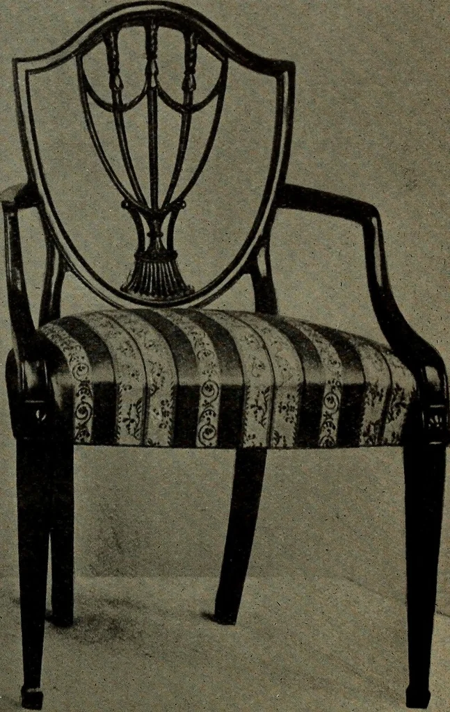 An illustration from Modern cabinetwork, furniture & fitments; an account of the theory & practice in the production of all kinds of cabinetwork & furniture, with chapters on the growth and progress of design and construction;, 1910, leaf 329