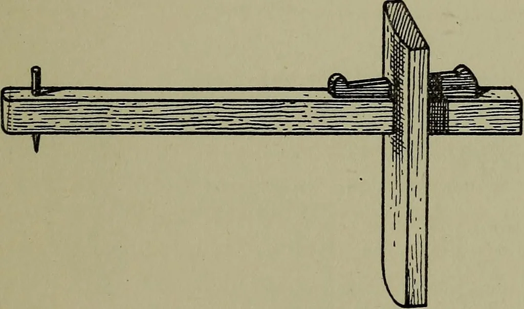 An illustration from Modern cabinetwork, furniture & fitments; an account of the theory & practice in the production of all kinds of cabinetwork & furniture, with chapters on the growth and progress of design and construction;, 1910, leaf 36