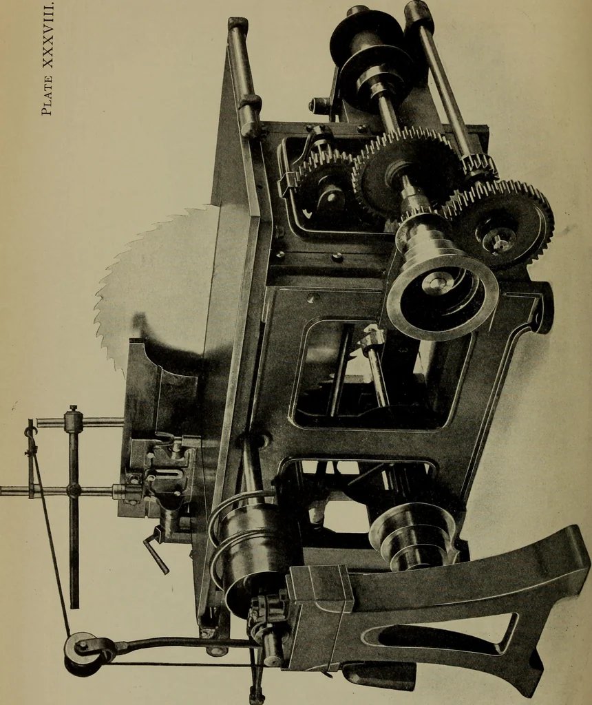 An illustration from Modern cabinetwork, furniture & fitments; an account of the theory & practice in the production of all kinds of cabinetwork & furniture, with chapters on the growth and progress of design and construction;, 1910, leaf 363