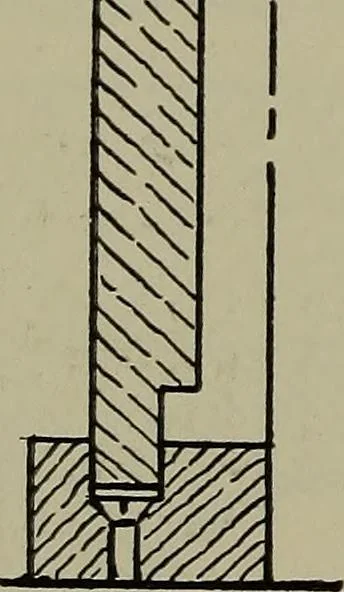 An illustration from Modern cabinetwork, furniture & fitments; an account of the theory & practice in the production of all kinds of cabinetwork & furniture, with chapters on the growth and progress of design and construction;, 1910, leaf 381