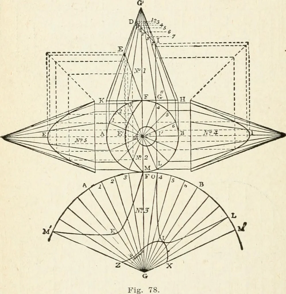 An illustration from Modern carpentry and joinery : being a compilation of the very best things and most modern and practical methods known in the arts of carpentry and joinery, 1910, leaf 111