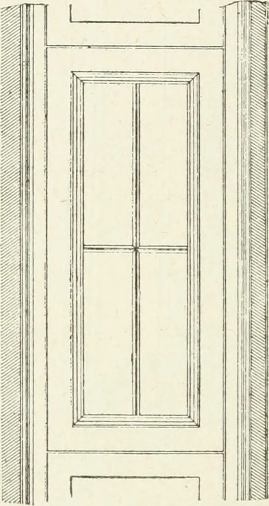 An illustration from Modern carpentry and joinery : being a compilation of the very best things and most modern and practical methods known in the arts of carpentry and joinery, 1910, leaf 153