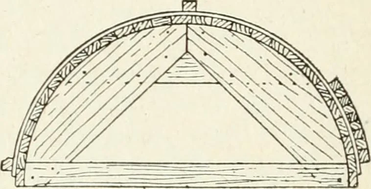 An illustration from Modern carpentry and joinery : being a compilation of the very best things and most modern and practical methods known in the arts of carpentry and joinery, 1910, leaf 173