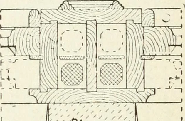 An illustration from Modern carpentry and joinery : being a compilation of the very best things and most modern and practical methods known in the arts of carpentry and joinery, 1910, leaf 213