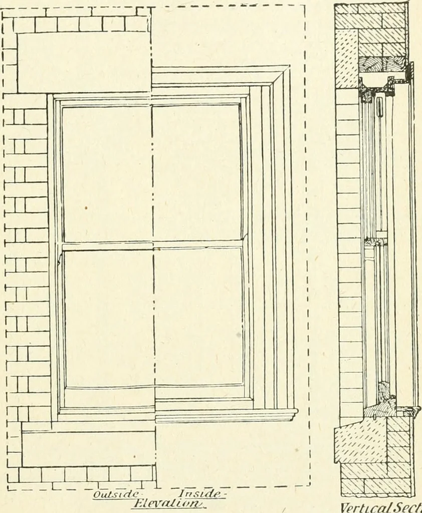 An illustration from Modern carpentry and joinery : being a compilation of the very best things and most modern and practical methods known in the arts of carpentry and joinery, 1910, leaf 220