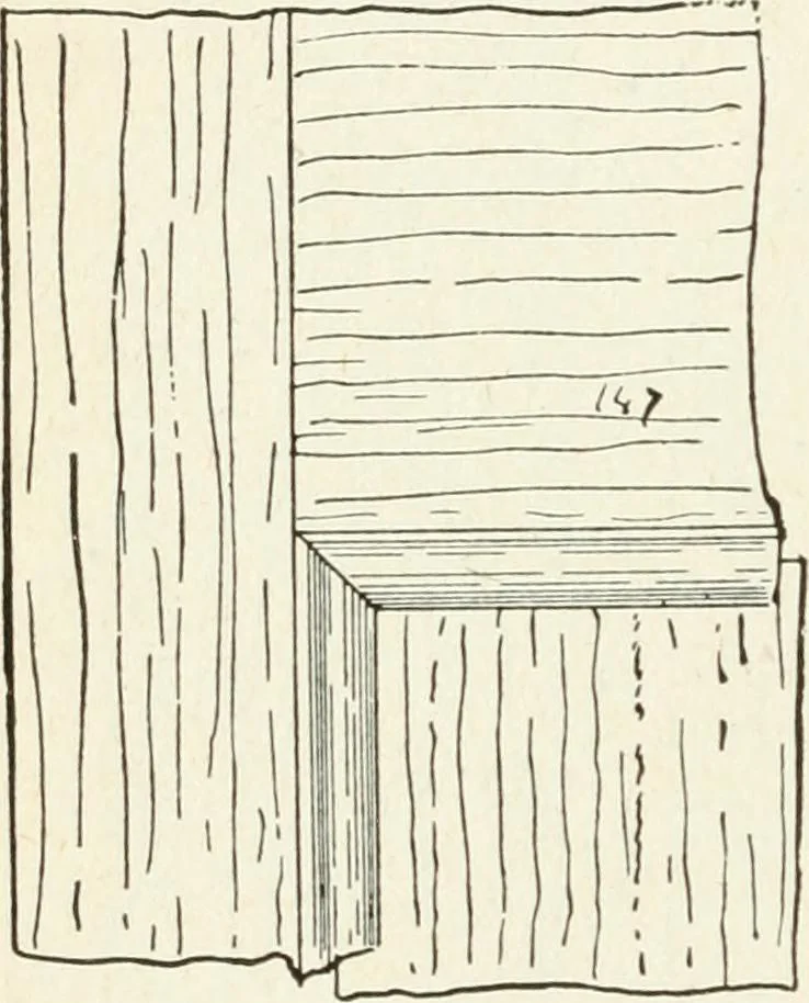 An illustration from Modern carpentry and joinery : being a compilation of the very best things and most modern and practical methods known in the arts of carpentry and joinery, 1910, leaf 263