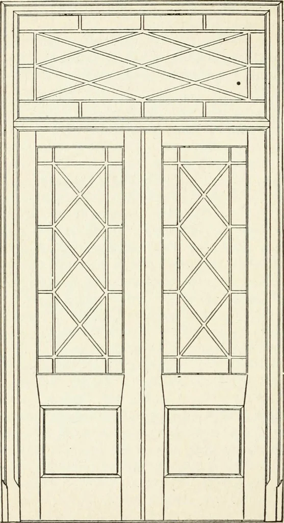 An illustration from Modern carpentry and joinery : being a compilation of the very best things and most modern and practical methods known in the arts of carpentry and joinery, 1910, leaf 275
