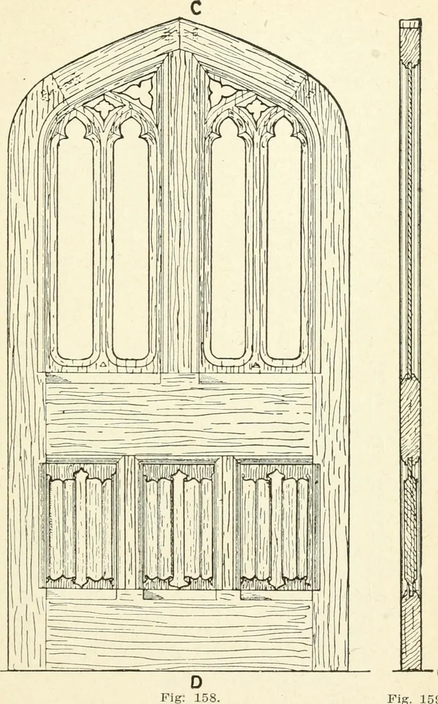 An illustration from Modern carpentry and joinery : being a compilation of the very best things and most modern and practical methods known in the arts of carpentry and joinery, 1910, leaf 278