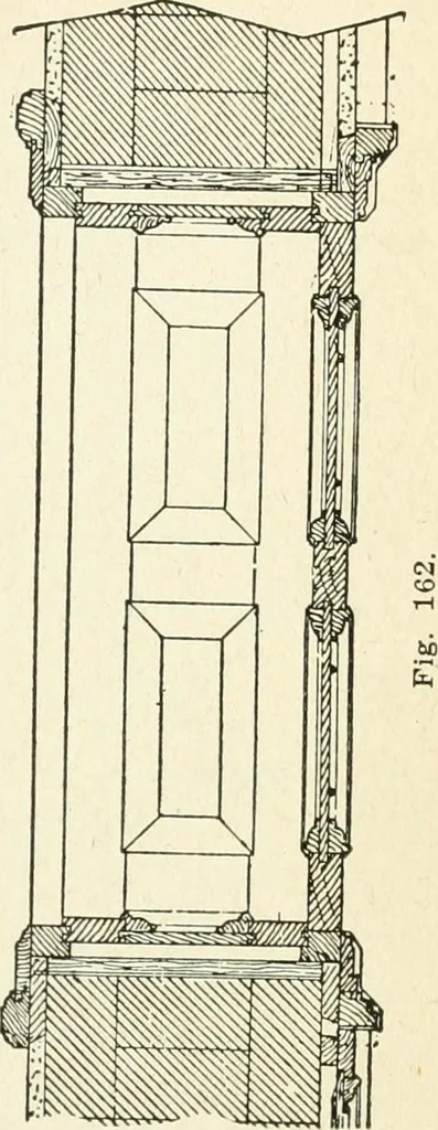 An illustration from Modern carpentry and joinery : being a compilation of the very best things and most modern and practical methods known in the arts of carpentry and joinery, 1910, leaf 280