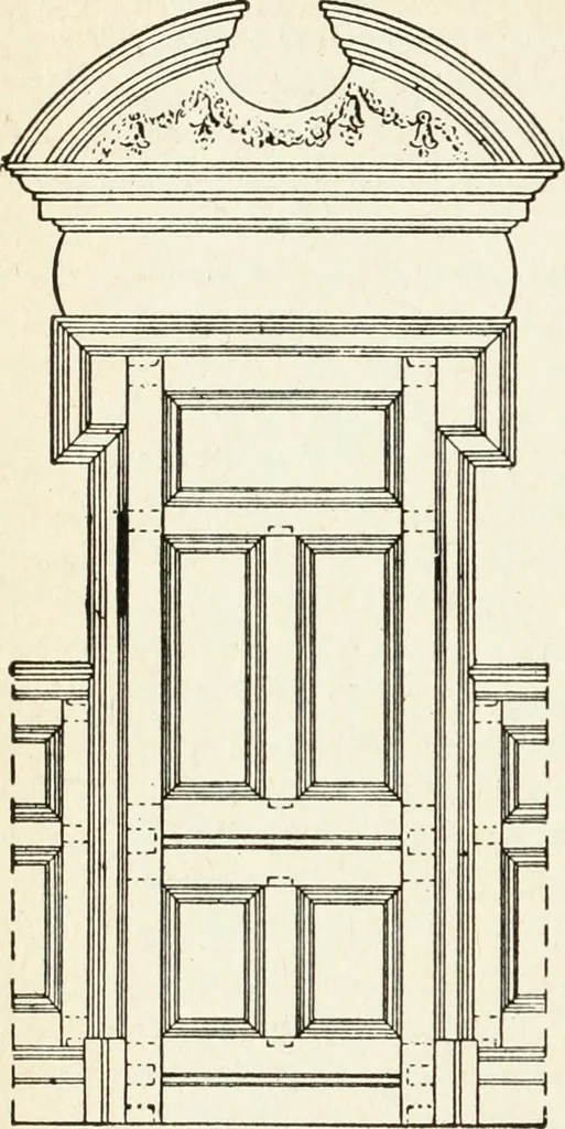 An illustration from Modern carpentry and joinery : being a compilation of the very best things and most modern and practical methods known in the arts of carpentry and joinery, 1910, leaf 283