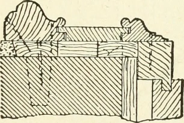 An illustration from Modern carpentry and joinery : being a compilation of the very best things and most modern and practical methods known in the arts of carpentry and joinery, 1910, leaf 298