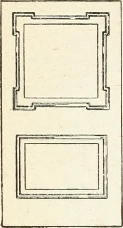 An illustration from Modern carpentry and joinery : being a compilation of the very best things and most modern and practical methods known in the arts of carpentry and joinery, 1910, leaf 303