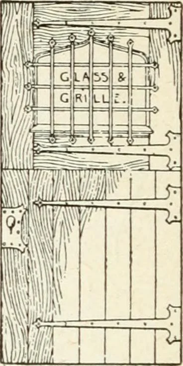 An illustration from Modern carpentry and joinery : being a compilation of the very best things and most modern and practical methods known in the arts of carpentry and joinery, 1910, leaf 303