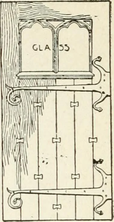 An illustration from Modern carpentry and joinery : being a compilation of the very best things and most modern and practical methods known in the arts of carpentry and joinery, 1910, leaf 305