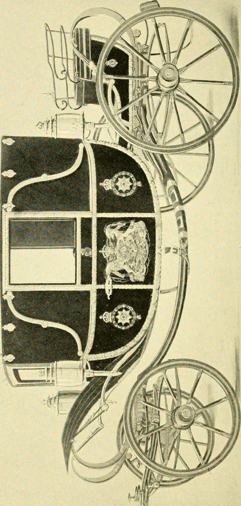 An illustration from Modern carriages, 1905, leaf 5