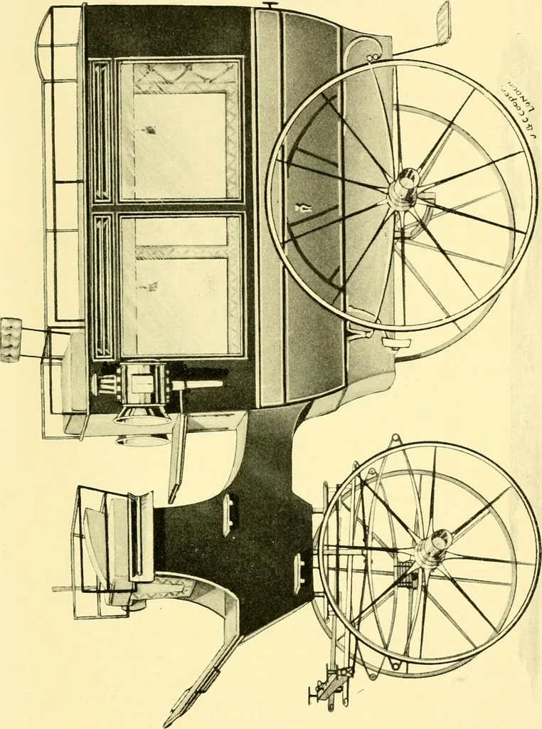 An illustration from Modern carriages, 1905, leaf 50