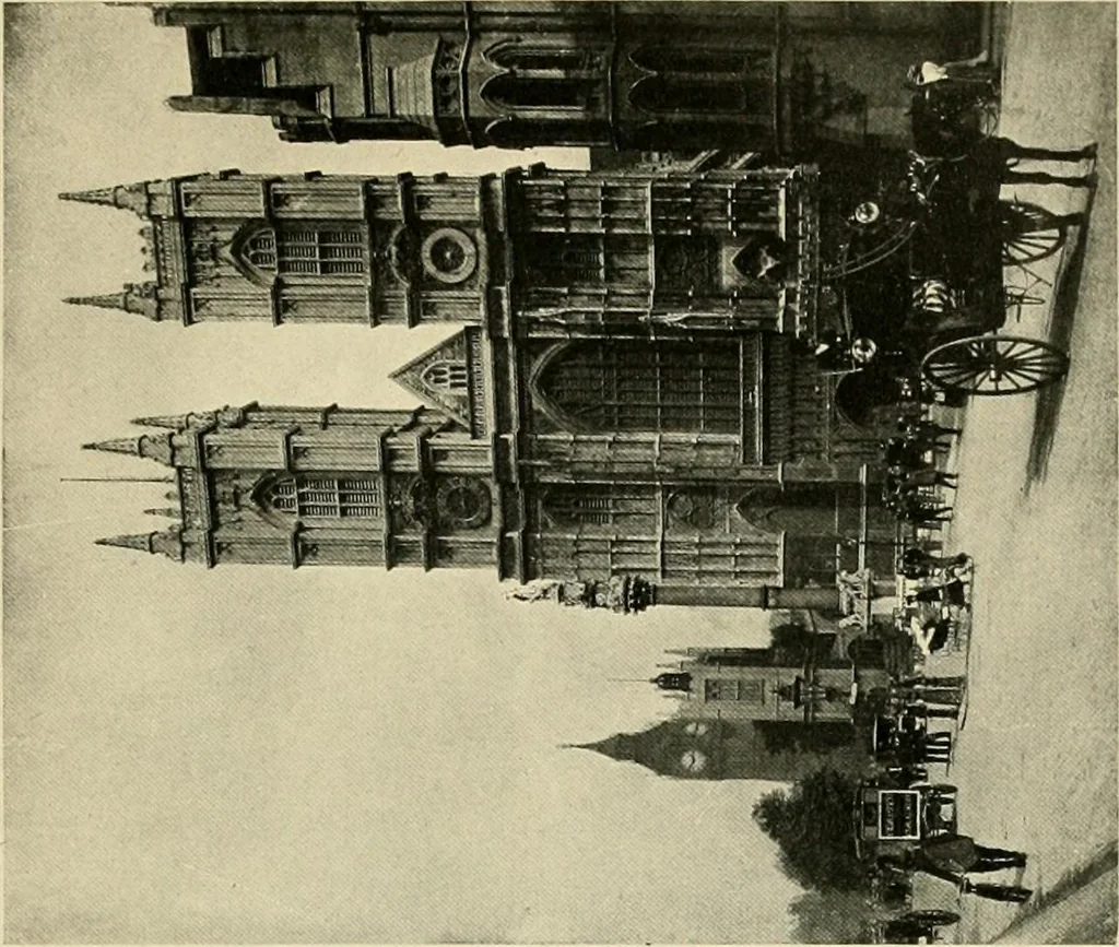 An illustration from Modern city planning and maintenance, 1914, leaf 100