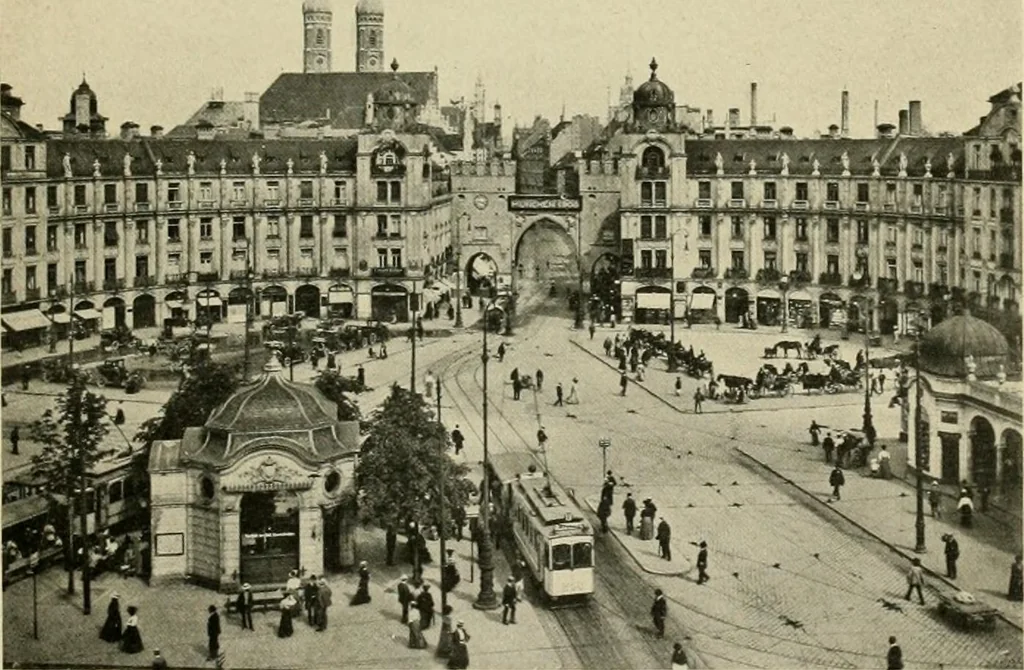 An illustration from Modern city planning and maintenance, 1914, leaf 112