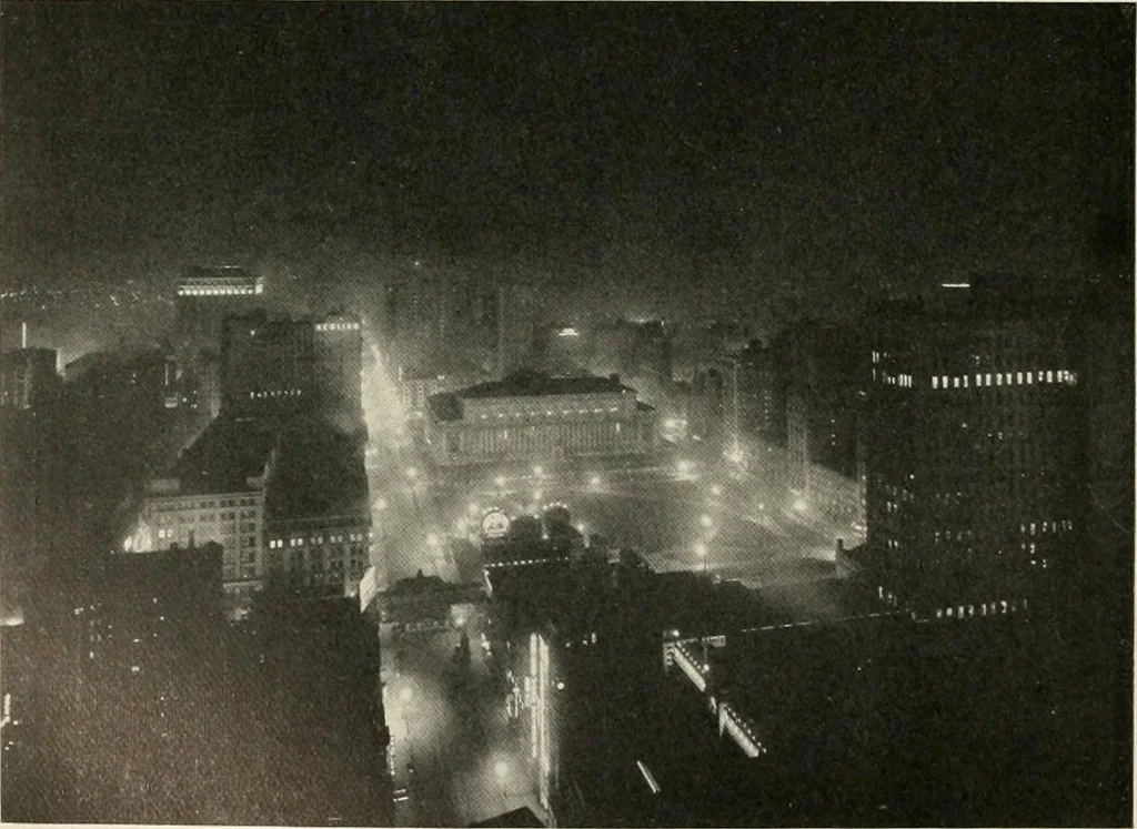 An illustration from Modern city planning and maintenance, 1914, leaf 127