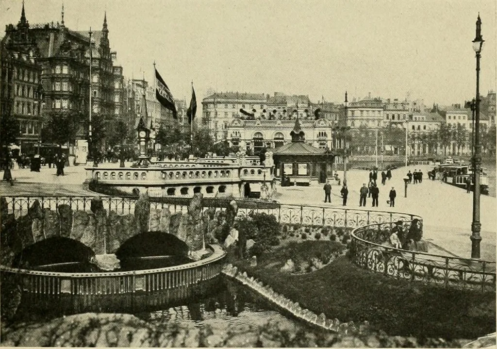 An illustration from Modern city planning and maintenance, 1914, leaf 152