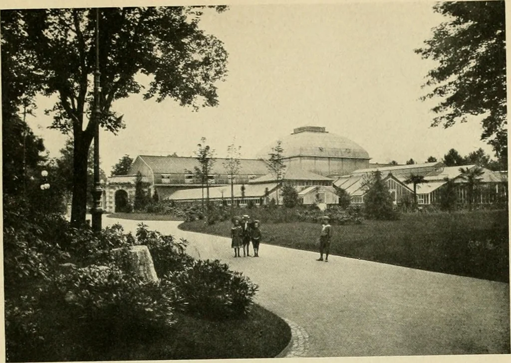 An illustration from Modern city planning and maintenance, 1914, leaf 210