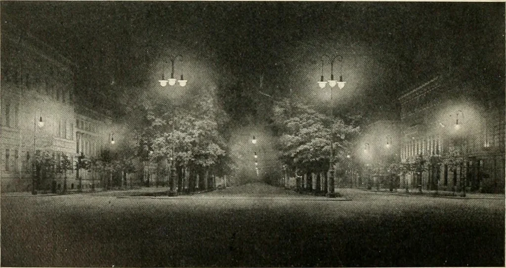 An illustration from Modern city planning and maintenance, 1914, leaf 235