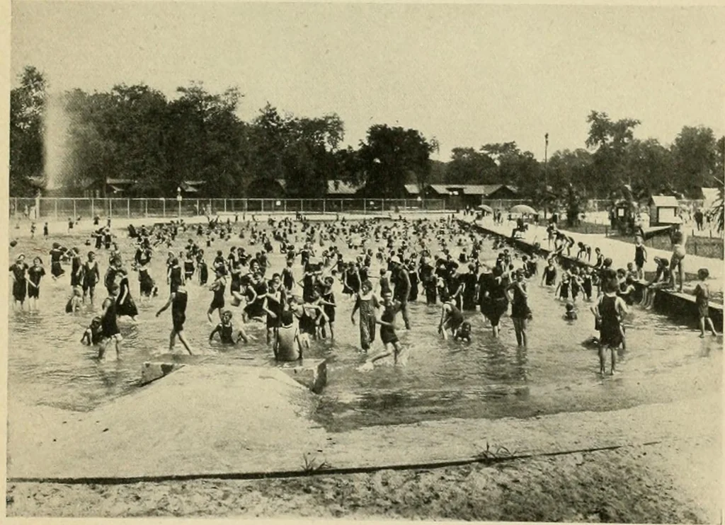 An illustration from Modern city planning and maintenance, 1914, leaf 312