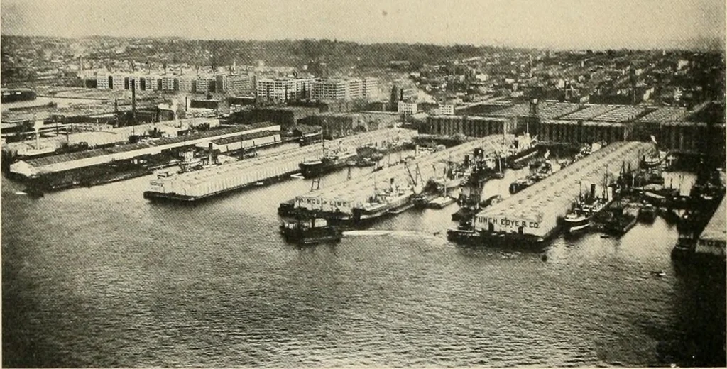 An illustration from Modern city planning and maintenance, 1914, leaf 323