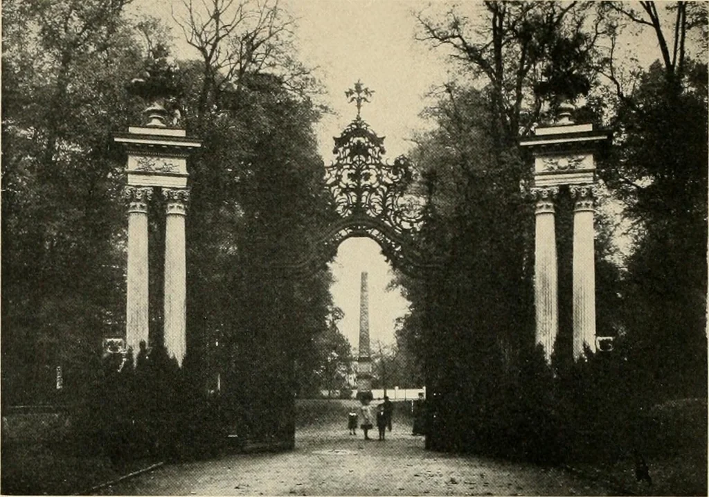 An illustration from Modern city planning and maintenance, 1914, leaf 331