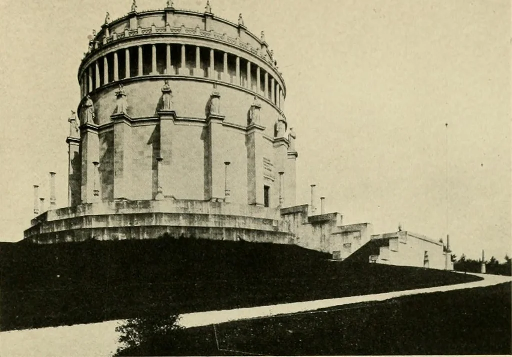 An illustration from Modern city planning and maintenance, 1914, leaf 396
