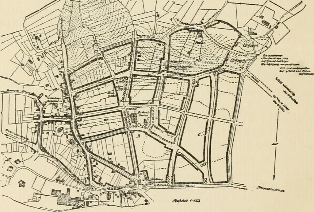 An illustration from Modern city planning and maintenance, 1914, leaf 409