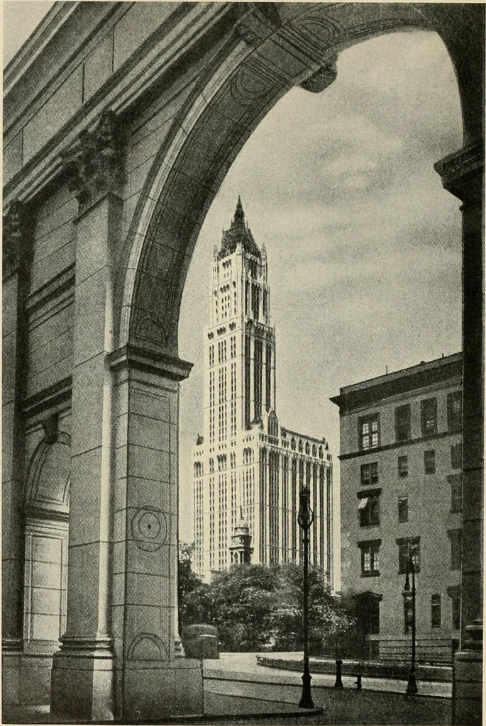 An illustration from Modern city planning and maintenance, 1914, leaf 41